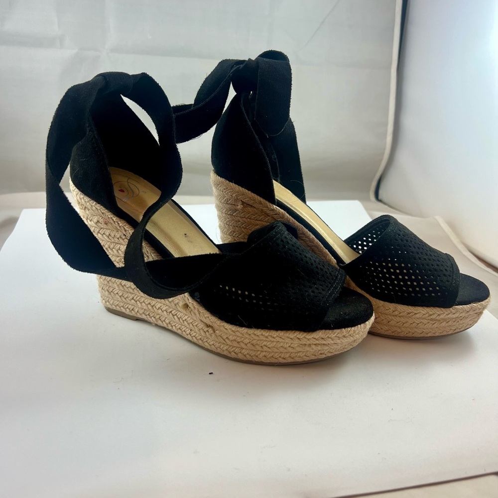 Delicious Black Espadrilles.